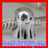 925 Sterling Silver european Style Ghost Silver Charm Beads Fit European Style Jewelry Bracelet