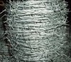 Galvanized or Plastic Coated Barbed Wire