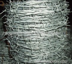 Galvanized Barbed Wire Mesh