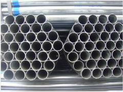 Galvanized steel pipes