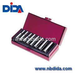 8pcs 1/4" Metric Deep Socket Set