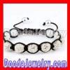 Fashion Hip Hop bracelets with Iced out Crystal disco ball Beads