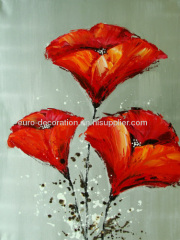 Flowers In Oil Painting