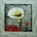 Handmade Modern Flower Oil Paintings