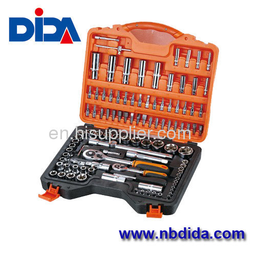 108 pcs CRV sanded socket tools for automotive repair