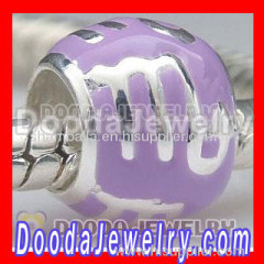 925 Sterling Silver Enamel Scorpio Charm Jewelry Beads