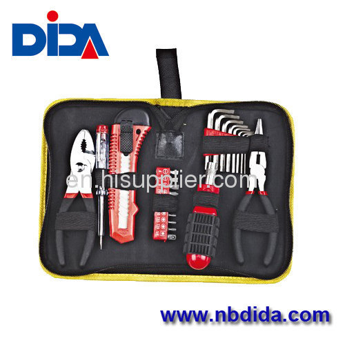 24 PCS Hardware tool set with canvas tool bag