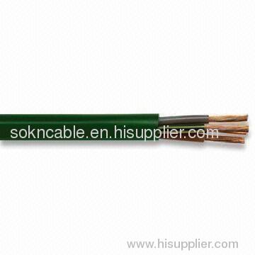 LSZH Cable with 600 or 1,000V Voltage Rating and -15 to 176Centigrade, Temperature Rating