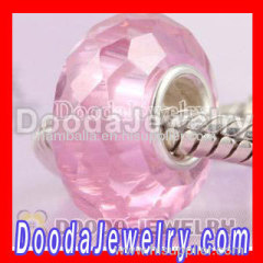 pink zirconia european charm