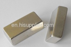 ni plated block magnet