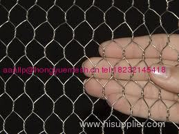 Hot dip galvanized hexagonal wire mesh