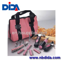 51 PCS pink tool set