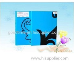 High quality blue hard cover book binding