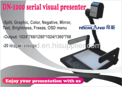 high resolution visual presenter