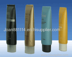 Oval colored tubes for cosmetic