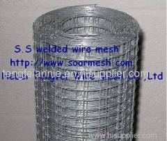 Stainless steel welded wire mesh