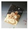 Golden paper greeting cards