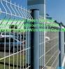 Welded wire mesh fencing