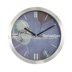 10" Metal Wall Clock with Customized Design