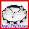 Fashion Hip hop bracelet jewelry wholesale with Crystal Disco Beads