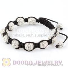 Fashion Hip hop bracelet jewelry wholesale with Crystal Disco Beads