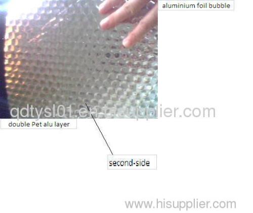 .Aluminum bubble foil heat insulation