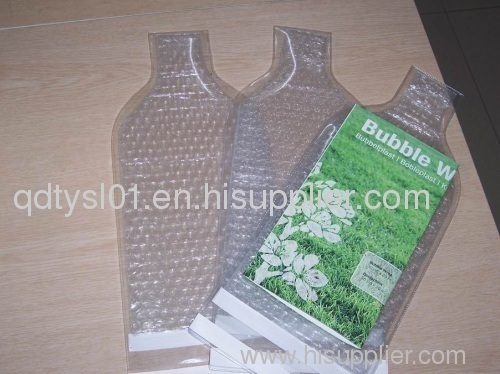 Wine skin bubble bag