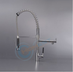 Swivel Spring Pull Out Kitchen Faucet