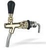 Yellow plated compensator beer tap