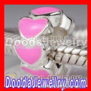 european silver enamel charms