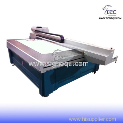 infinity UV flatbed printing machine seiko spt1020 support white color.