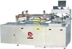 vision system fully automatic screen printing machine