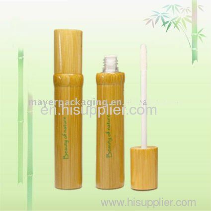 Bamboo lip balm tube
