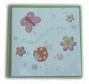 butterfly wishes folded paper card