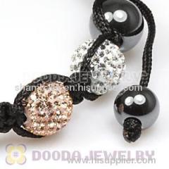 Cheap Shamballa bracelet with pave Crystal beads | Shamballa bracelet meaning