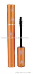 orange surface black mascara