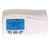 LED blue screen wireless room thermostat