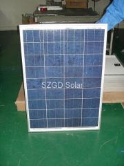 80W polycrystalline solar panel