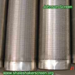 Jahnson screen pipe/201 water well screen