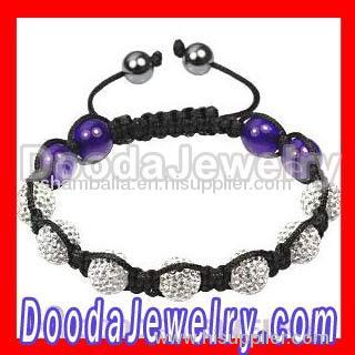 Shamballa style bracelets