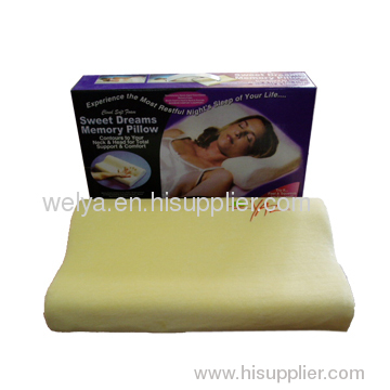 memory foam contour pillow