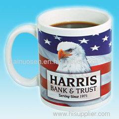 Coated sublimation mugs