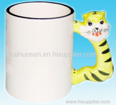 Coated sublimation mugs