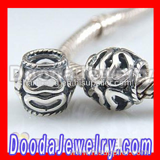 european style silver charms