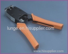 crimping tool for rj45/rj12 modular connector