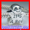 925 Sterling Silver Charm Jewelry Boy Beads and Charms european Compatible