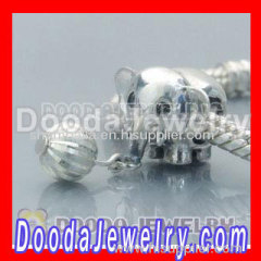 925 Sterling Silver Charm Jewelry Elephant Beads Dangle Ball european Style