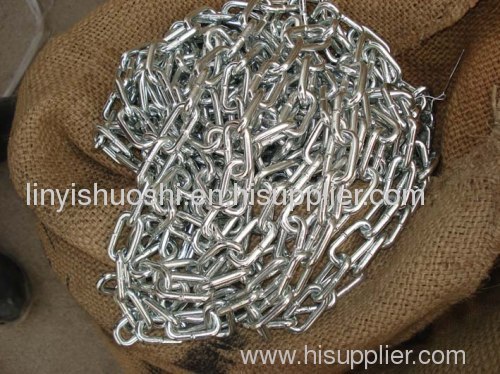 galvanized link chain