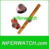 Silicone slap digital watch