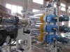 Plastic sheet extrusion machine